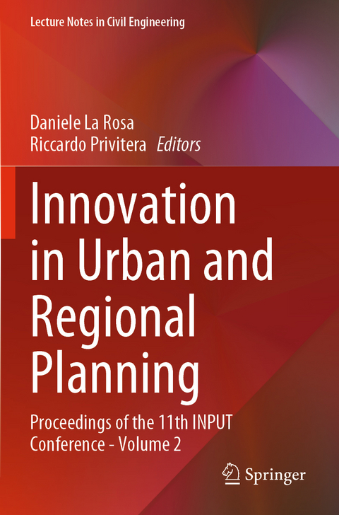 Innovation in Urban and Regional Planning - 