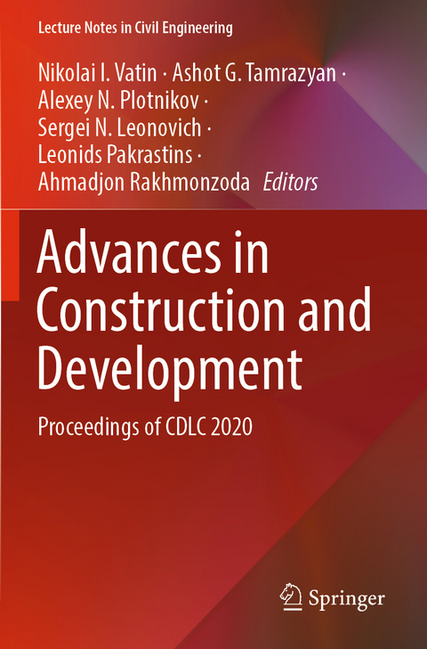 Advances in Construction and Development - 