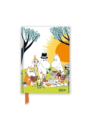 Moomin: Picnic 2024 Luxury Pocket Diary - Week to View - 