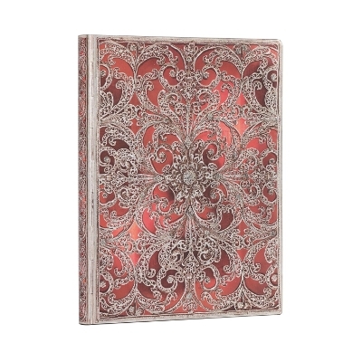 Garnet (Silver Filigree Collection) Ultra Lined Softcover Flexi Journal -  Paperblanks