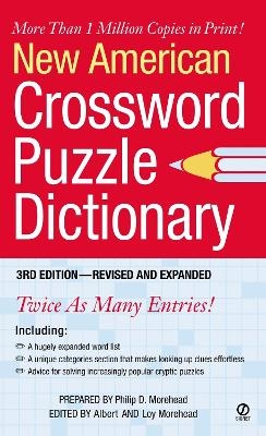 New American Crossword Puzzle Dictionary - Philip D. Morehead