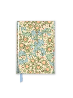 William Morris Gallery 2024 Luxury Pocket Diary - Week to View - 