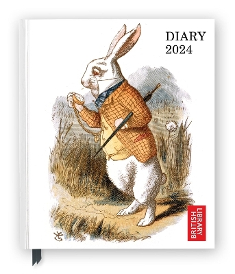 British Library: Children's Illustrators 2024 Desk Diary - Week to View, Illustrated on every page - 