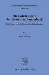 Die Notenausgabe der Deutschen Bundesbank. - Gero Pfennig
