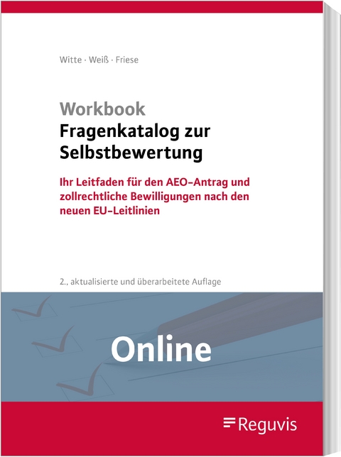 Workbook Fragenkatalog zur Selbstbewertung (Online) - Peter Witte, Thomas Weiß, Gerhard Friese