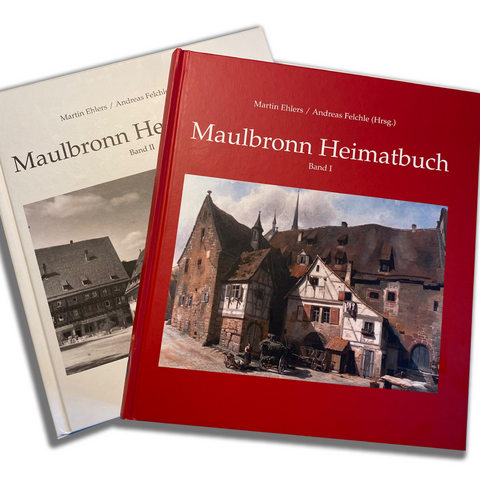 Maulbronn Heimatbuch - Band 1 + 2 im Bundle - Martin Ehlers, Andreas Felchle, Konstandin Huber, Dr. Reto Krüger, Gerda Langohr, Andreas Butz, Ernst-Dietrich Egerer, Siegfried Strobel