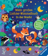 Mein großes Lichter-Wimmelbuch: In der Nacht - Sandra Grimm