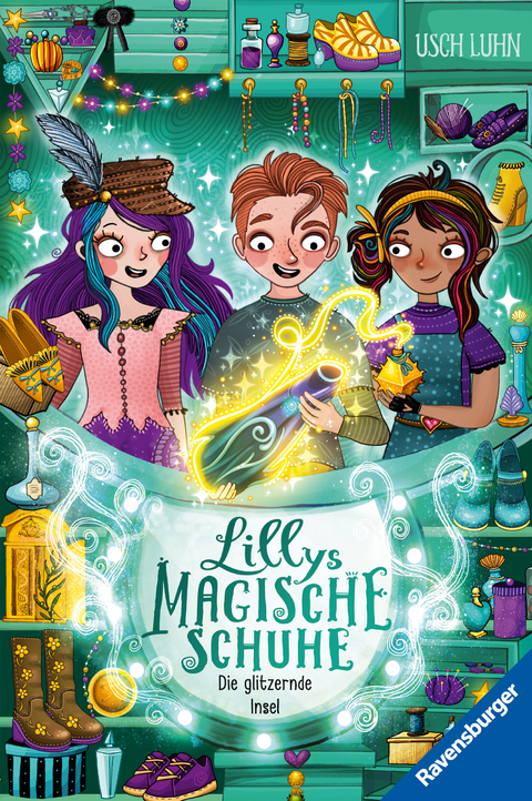 Lillys magische Schuhe: Die glitzernde Insel - Usch Luhn