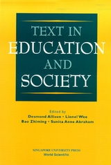 TEXT IN EDUCATION & SOCIETY - 