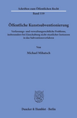 Öffentliche Kunstsubventionierung. - Michael Mihatsch