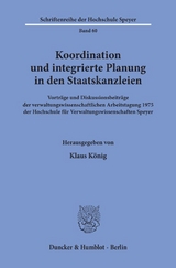 Koordination und integrierte Planung in den Staatskanzleien. - 