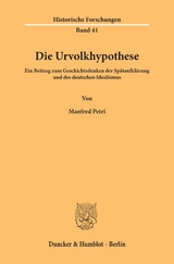 Die Urvolkhypothese. - Manfred Petri