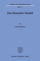 Das Honnefer Modell. - Gerda Stephany