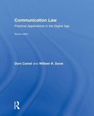 Communication Law - Dom Caristi, William R. Davie