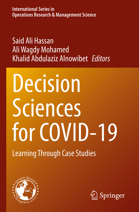 Decision Sciences for COVID-19 - 