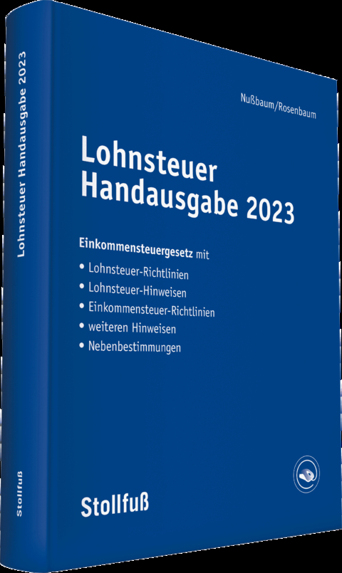 Lohnsteuer Handausgabe 2023 - Sabine Nußbaum, Anke Brachmann