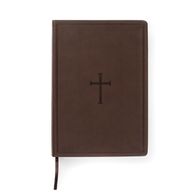 CSB Super Giant Print Reference Bible, Brown