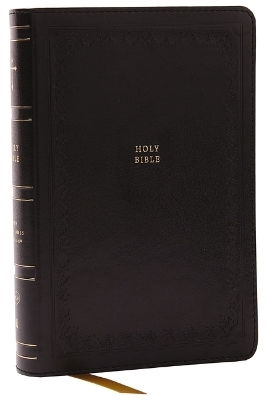NKJV Compact Paragraph-Style Bible w/ 43,000 Cross References, Black Leathersoft, Red Letter, Comfort Print: Holy Bible, New King James Version - Thomas Nelson
