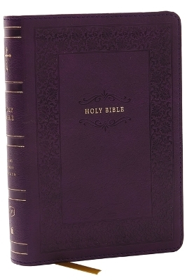 KJV Holy Bible: Compact with 43,000 Cross References, Purple Leathersoft, Red Letter, Comfort Print: King James Version -  Thomas Nelson
