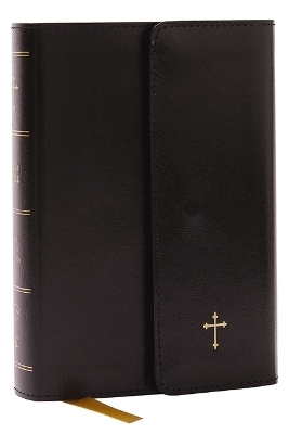 KJV Holy Bible: Compact with 43,000 Cross References, Black Leatherflex with flap, Red Letter, Comfort Print: King James Version -  Thomas Nelson