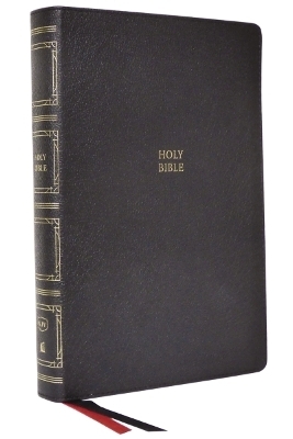 KJV Holy Bible: Paragraph-style Large Print Thinline with 43,000 Cross References, Black Genuine Leather, Red Letter, Comfort Print (Thumb Indexed): King James Version - Thomas Nelson