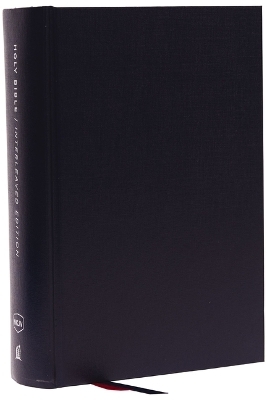 NKJV, Interleaved Bible, Journal Edition, Hardcover, Blue, Red Letter, Comfort Print - Thomas Nelson