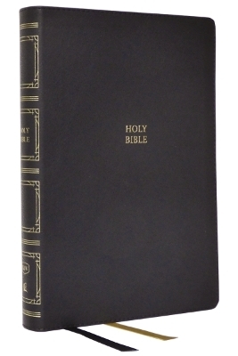 KJV Holy Bible: Paragraph-style Large Print Thinline with 43,000 Cross References, Black Leathersoft, Red Letter, Comfort Print (Thumb Indexed): King James Version - Thomas Nelson