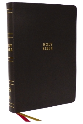NKJV Holy Bible, Super Giant Print Reference Bible, Brown Bonded Leather, 43,000 Cross References, Red Letter, Thumb Indexed, Comfort Print: New King James Version -  Thomas Nelson