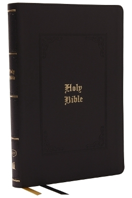 KJV Holy Bible: Giant Print Thinline Bible, Black Leathersoft, Red Letter, Comfort Print: King James Version (Vintage Series) - Thomas Nelson