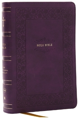 NKJV Compact Paragraph-Style Bible w/ 43,000 Cross References, Purple Leathersoft, Red Letter, Comfort Print: Holy Bible, New King James Version -  Thomas Nelson