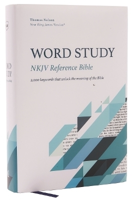 NKJV, Word Study Reference Bible, Hardcover, Red Letter, Comfort Print - Thomas Nelson