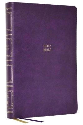 KJV Holy Bible: Paragraph-style Large Print Thinline with 43,000 Cross References, Purple Leathersoft, Red Letter, Comfort Print: King James Version - Thomas Nelson