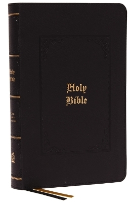 KJV, Personal Size Large Print Reference Bible, Vintage Series, Black Leathersoft, Red Letter, Comfort Print -  Thomas Nelson