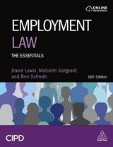 Employment Law - Lewis, David Balaban; Sargeant, Malcolm; Schwab, Ben