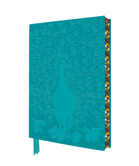 Louis Comfort Tiffany: Displaying Peacock Artisan Art Notebook (Flame Tree Journals) - 