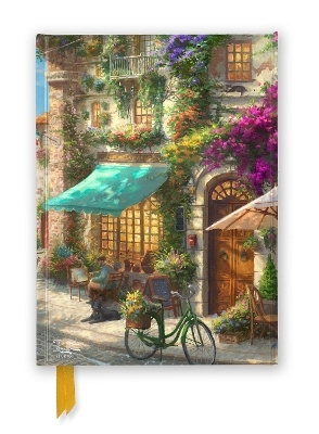 Thomas Kinkade Studios: Italian Café (Foiled Journal) - 