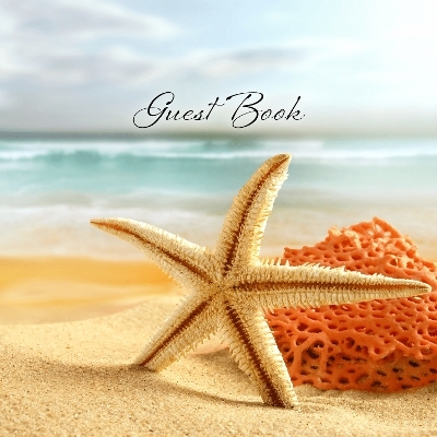 Guest Book, Ocean Starfish - Enchanted Willow