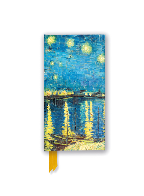 Vincent van Gogh: Starry Night over the Rhône (Foiled Slimline Journal) - 