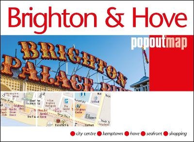 Brighton and Hove PopOut Map - 