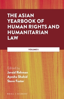 The Asian Yearbook of Human Rights and Humanitarian Law - 