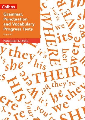 Year 6/P7 Grammar, Punctuation and Vocabulary Progress Tests - Rachel Clarke