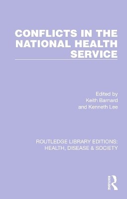 Conflicts in the National Health Service - 