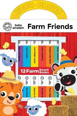 Baby Einstein Farm Friends 12 Board Books  My First Library - P I Kids