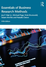 Essentials of Business Research Methods - Hair Jr., Joe; Page, Michael; Brunsveld, Niek; Merkle, Adam; Cleton, Natalie