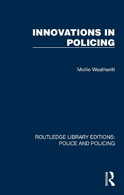 Innovations in Policing - Mollie Weatheritt