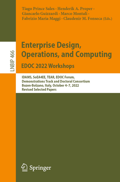Enterprise Design, Operations, and Computing. EDOC 2022 Workshops - 