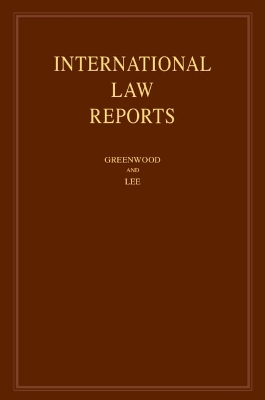 International Law Reports: Volume 202 - 