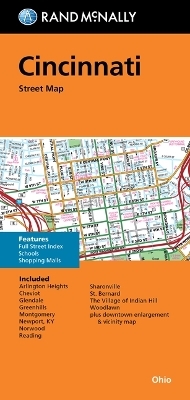 Rand McNally Folded Map: Cincinnati Street Map -  Rand McNally