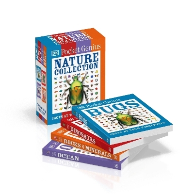 Pocket Genius Nature Collection 4-Book Box Set -  Dk