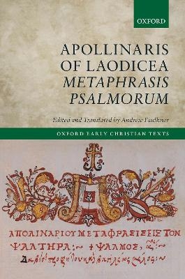 Apollinaris of Laodicea Metaphrasis Psalmorum - 
